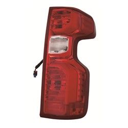 2019-2025 Chevrolet Silverado 1500 Pickup - Passenger Side Halogen Tail Light Assembly - GM2801308