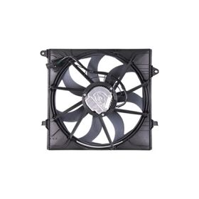 Hyundai Santa Fe 2019 Radiator And Condenser Fan Assembly With One Big Fan - HY3115163