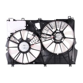 Lexus Rx350 2016-2019 Radiator And Condenser Fan Assembly With Two Fans Side By Side-without Towing Package - LX3115141