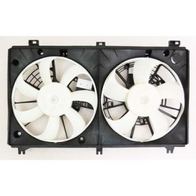 Lexus Gs F 2016-2019 Radiator And Condenser Fan Assembly With Two Fans Side By Side - LX3115149