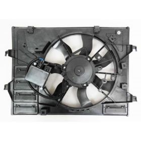 Mazda Mx5 Miata 2016-2019 Radiator And Condenser Fan Assembly With One Big Fan - MA3115169