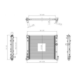 Cadillac CTS 2008-2011 Radiator - RAD13055