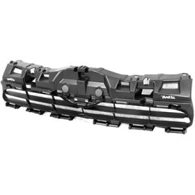 Toyota Prius C 2015-2017 Upper Grille Mounting Panel [mounts Behind Upper Grille] Matte Black-finish - TO1200403