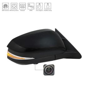 2017-2019 Toyota Highlander Passenger Side Power Door Mirror
